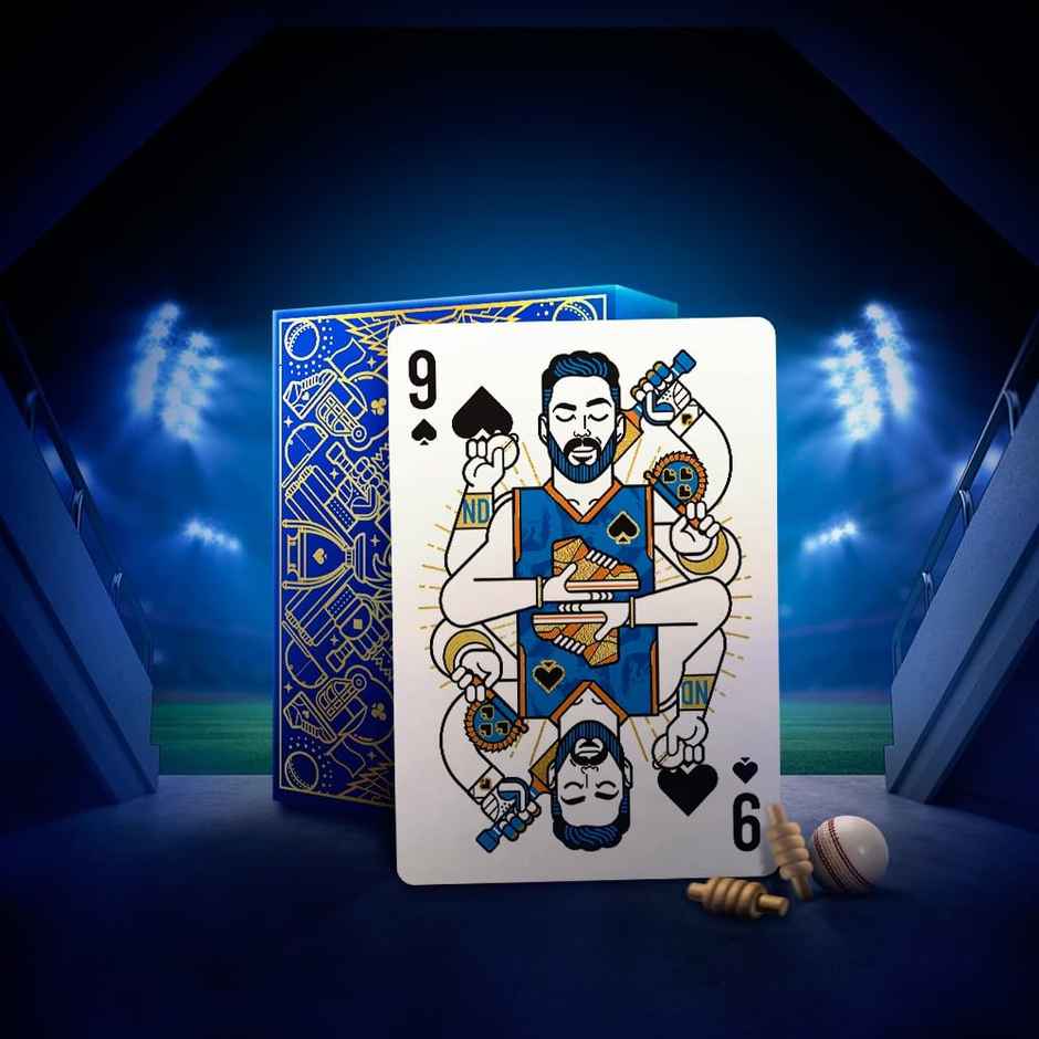 Parksons Cartamundi Mumbai Indian Playing Cards All In A Pack