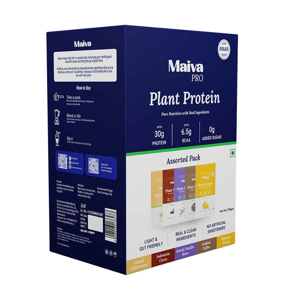Maiva Pro Plant Protein Powder - Assorted
