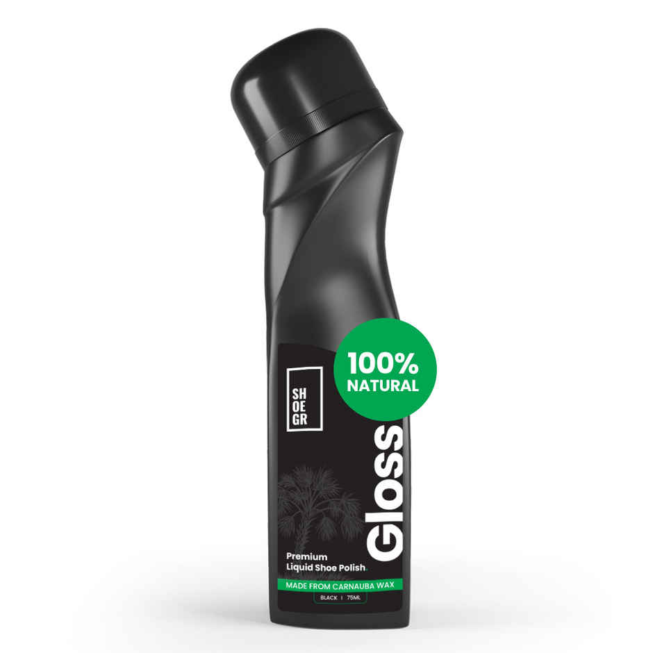 SHOEGR Leather Shoe Polish | Black