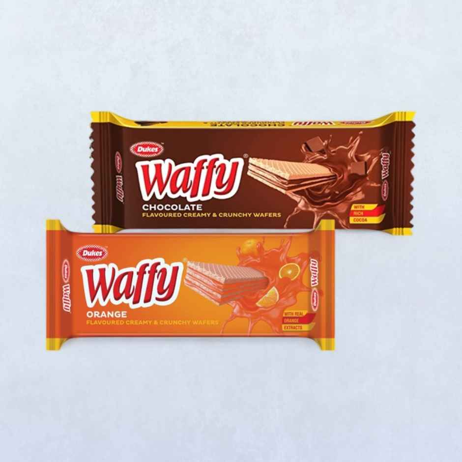 Dukes Waffy Chocolate & Orange Wafers Combo