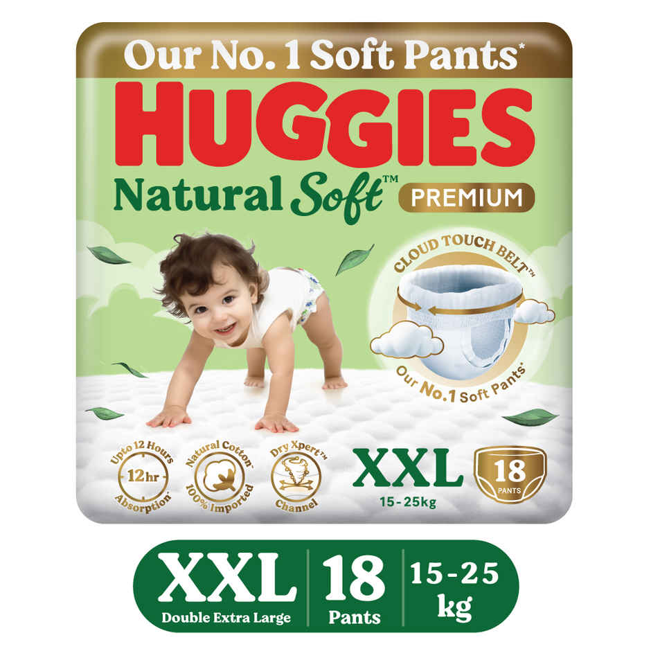 Huggies Natural Soft - XXL
