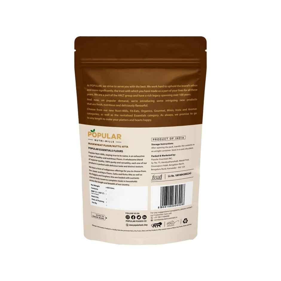 Popular Essentials Nutri Mills Buckwheat Flour Kuttu Atta