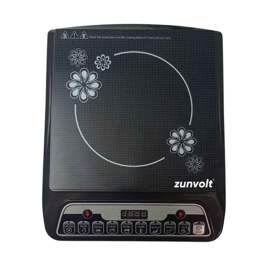 ZunVolt 2000 W Crystal Push Induction Cooktop