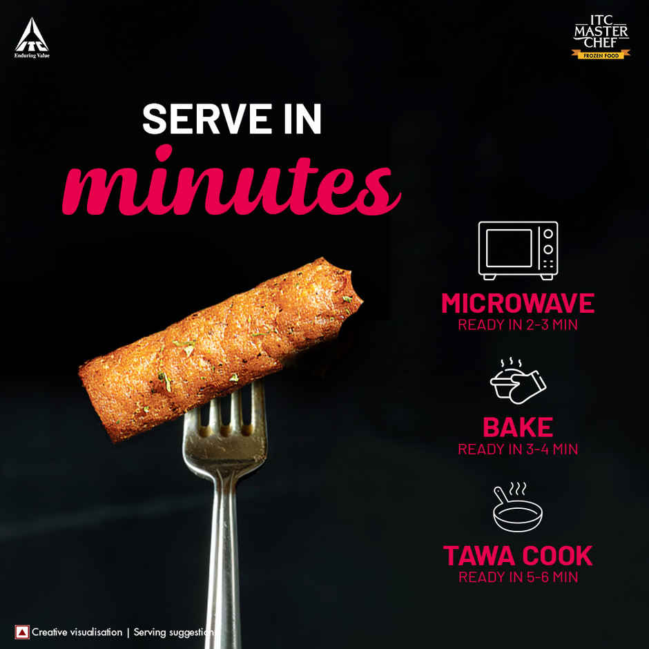 Aashirvaad Malabar Paratha (Heat & Eat) (330g) & Itc Master Chef Chicken Seekh Kebab | High In Protein | No Added Preservatives | Microwave Friendly (500g) Combo