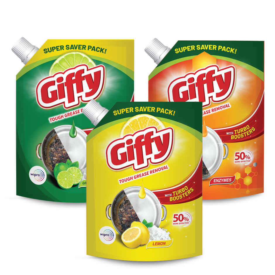 Giffy Lemon Dishwash Gel