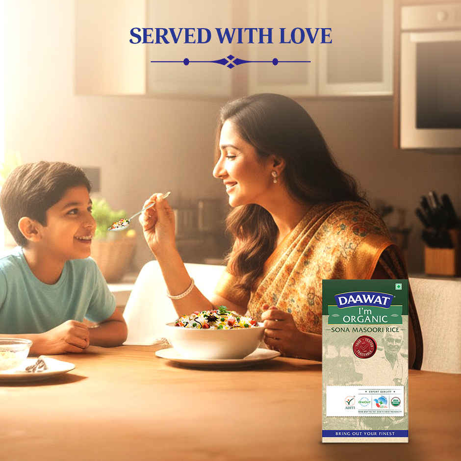 Daawat I'm Organic Sona Masoori Rice