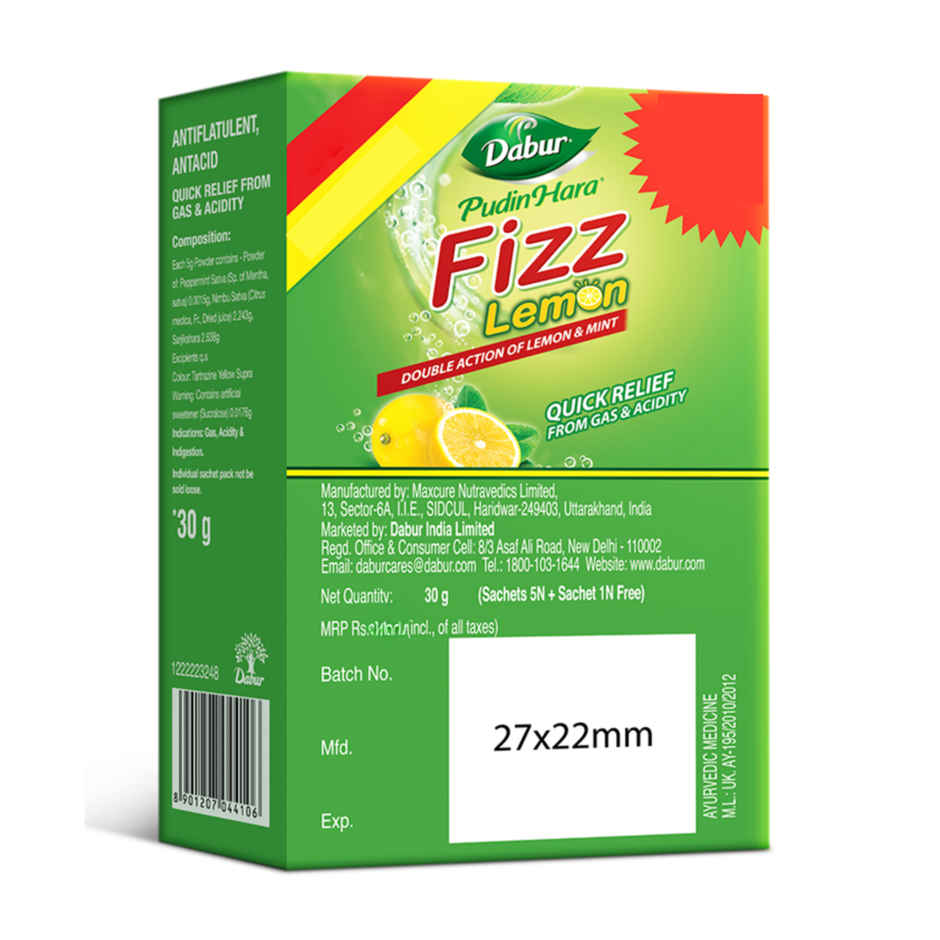 Dabur Pudin Hara Lemon Fizz