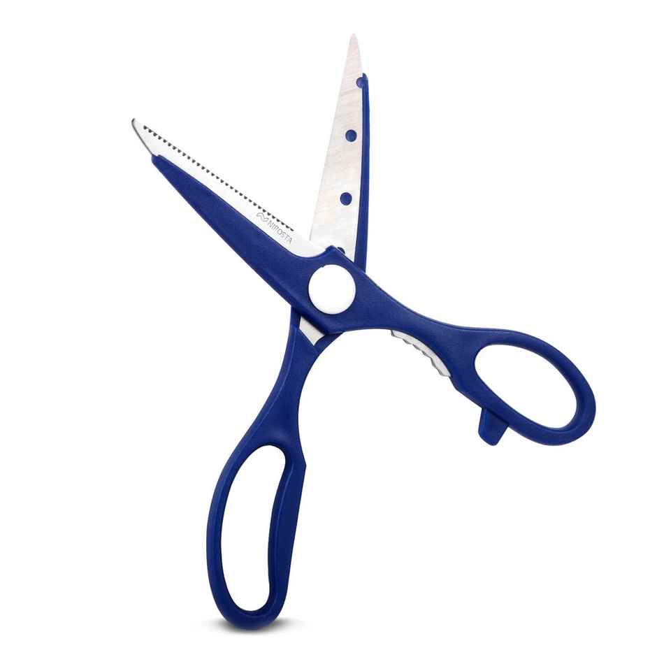 Nirosta Stainless Steel 2-In-1 Multi-Purpose Super Scissors And Opener, 21 Cm