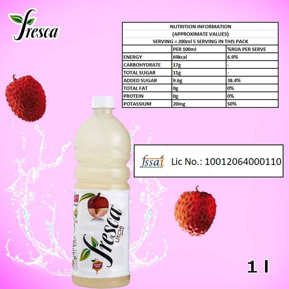 Fresca Litchi Fruit Juice