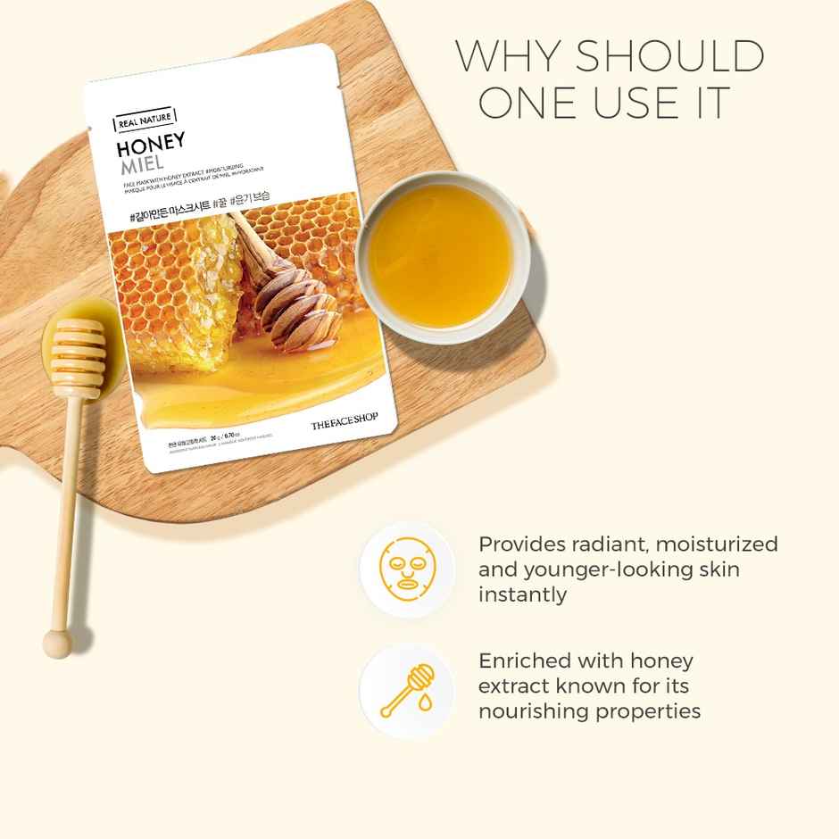 The Face Shop Real Nature Honey Face Mask