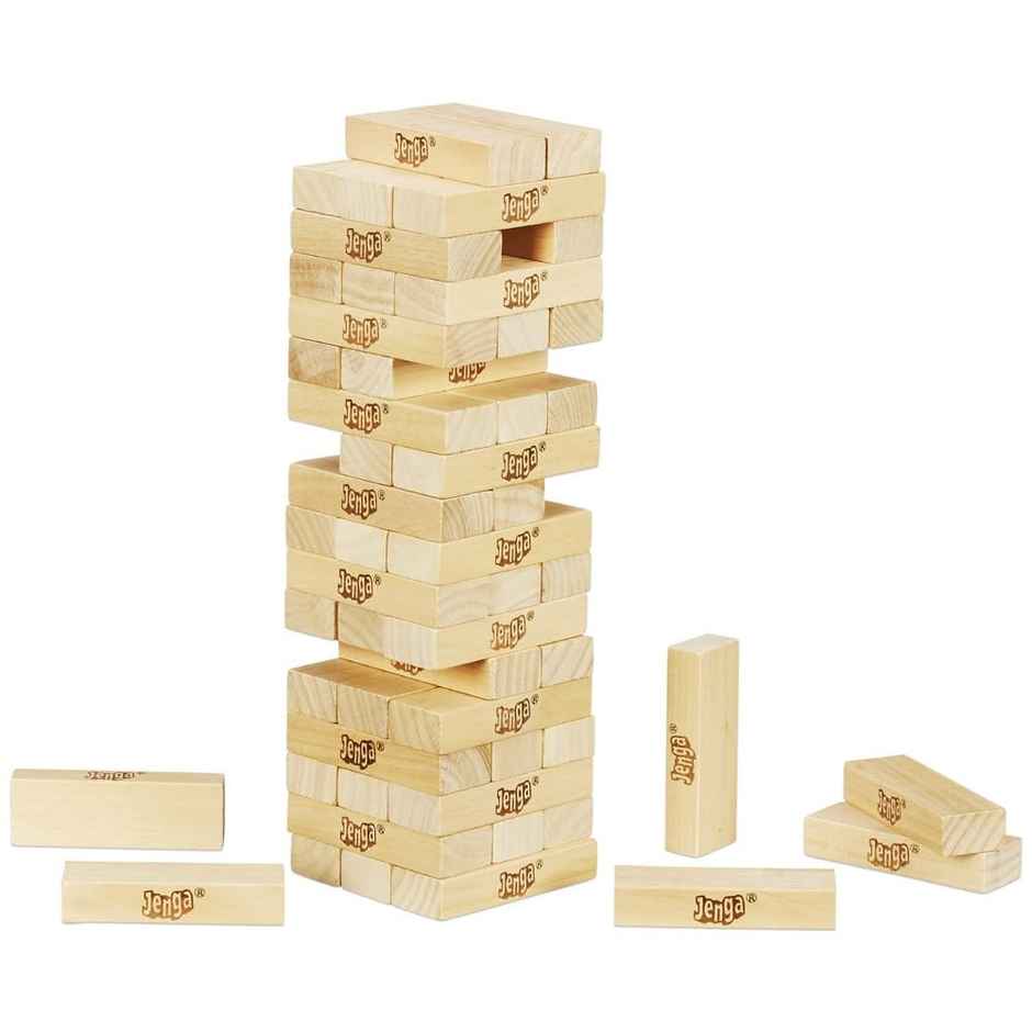 Hasbro Gaming Jenga Mini Pocket Size Classic Stacking Game