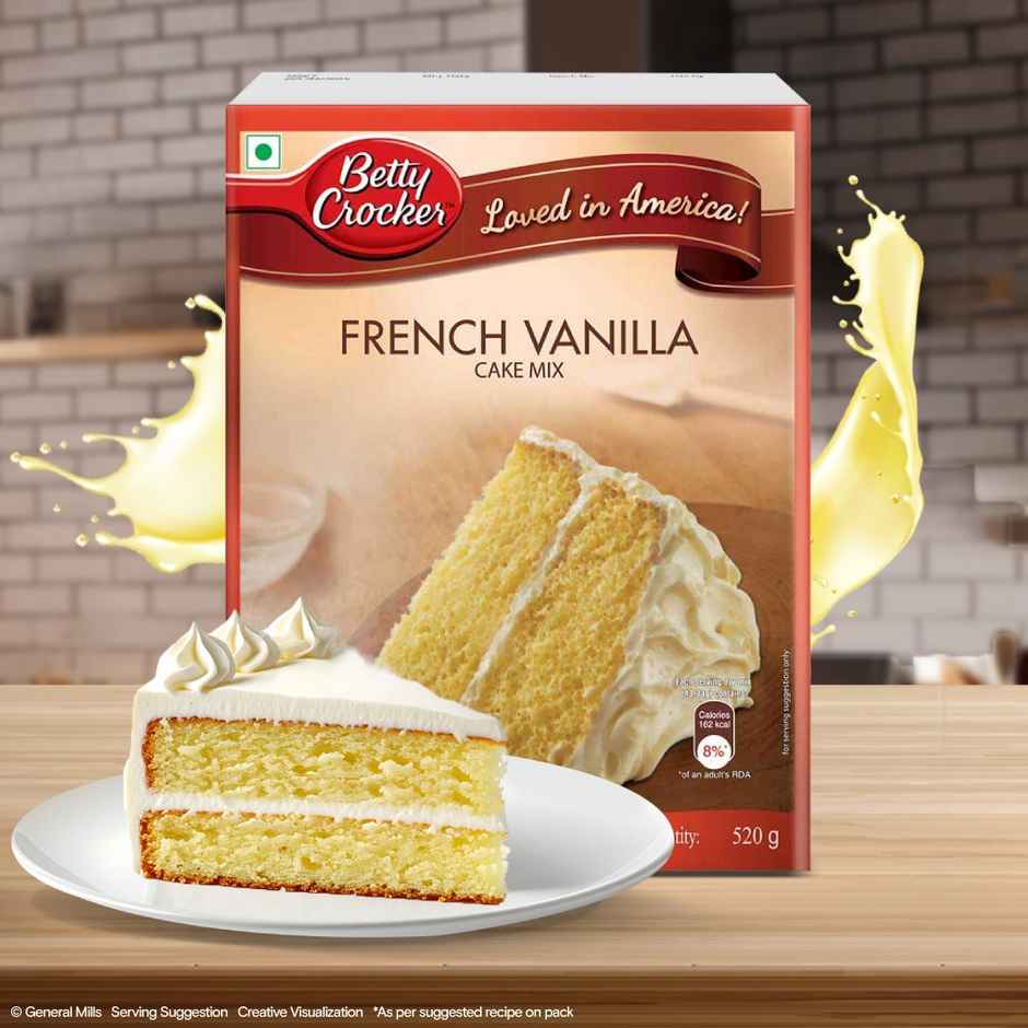 Betty Crocker French Vanilla Instant Cake Mix Powder