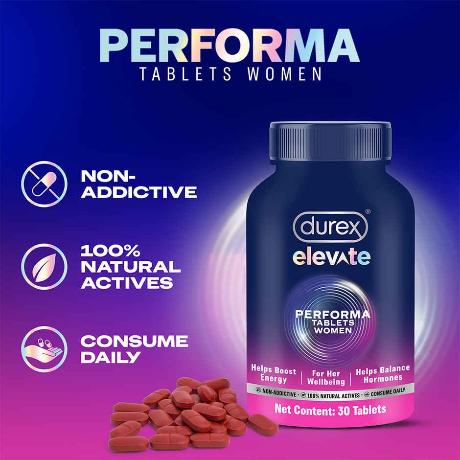 Durex Women's Elevate Performa Tablets