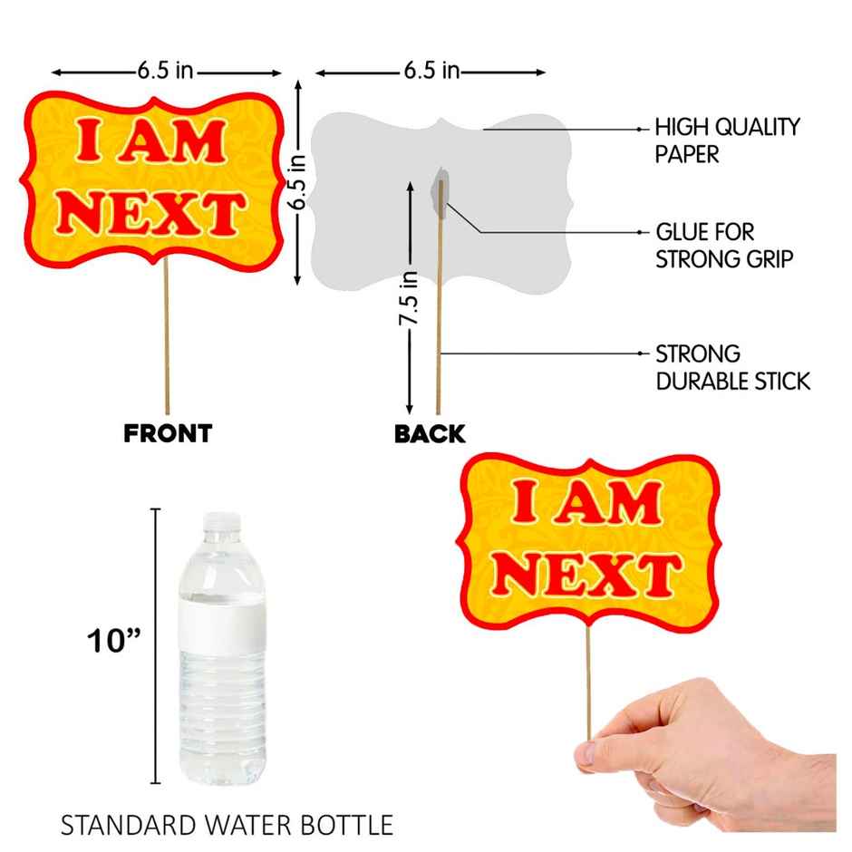 Haldi Props For Decoration | Pack Of 15 | Party Propz