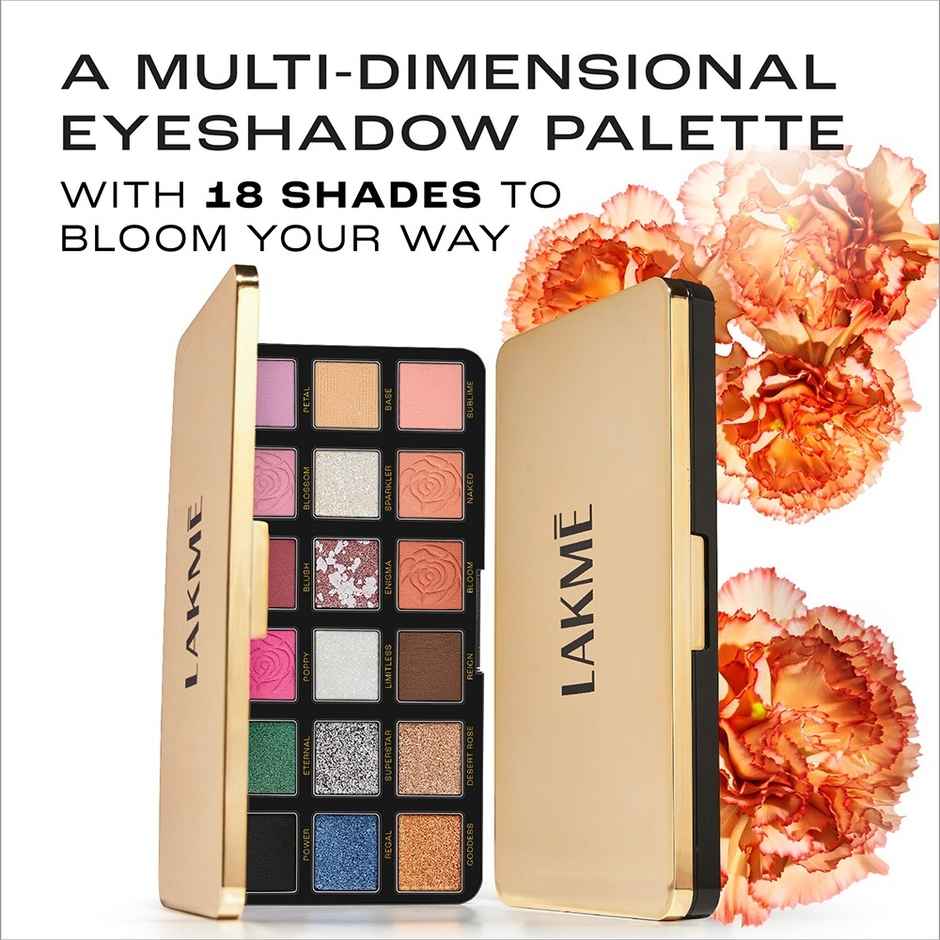 Lakme Rouge Bloom Eyeshadow Pro-Palette