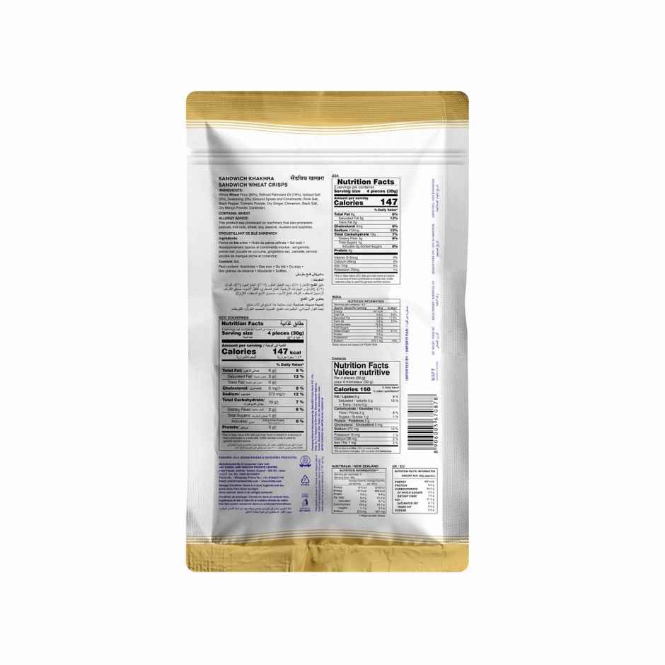 CHARLIEE Sandwich Khakhra