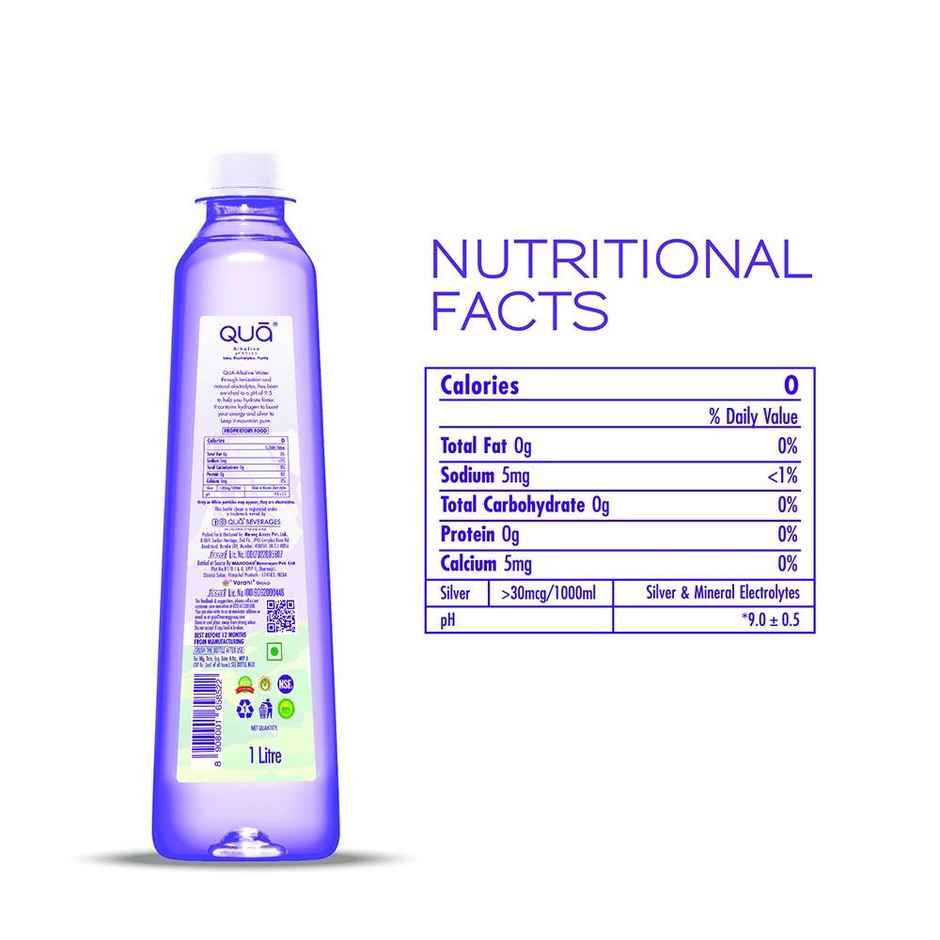 Qua Organic Alkaline Mineral Water