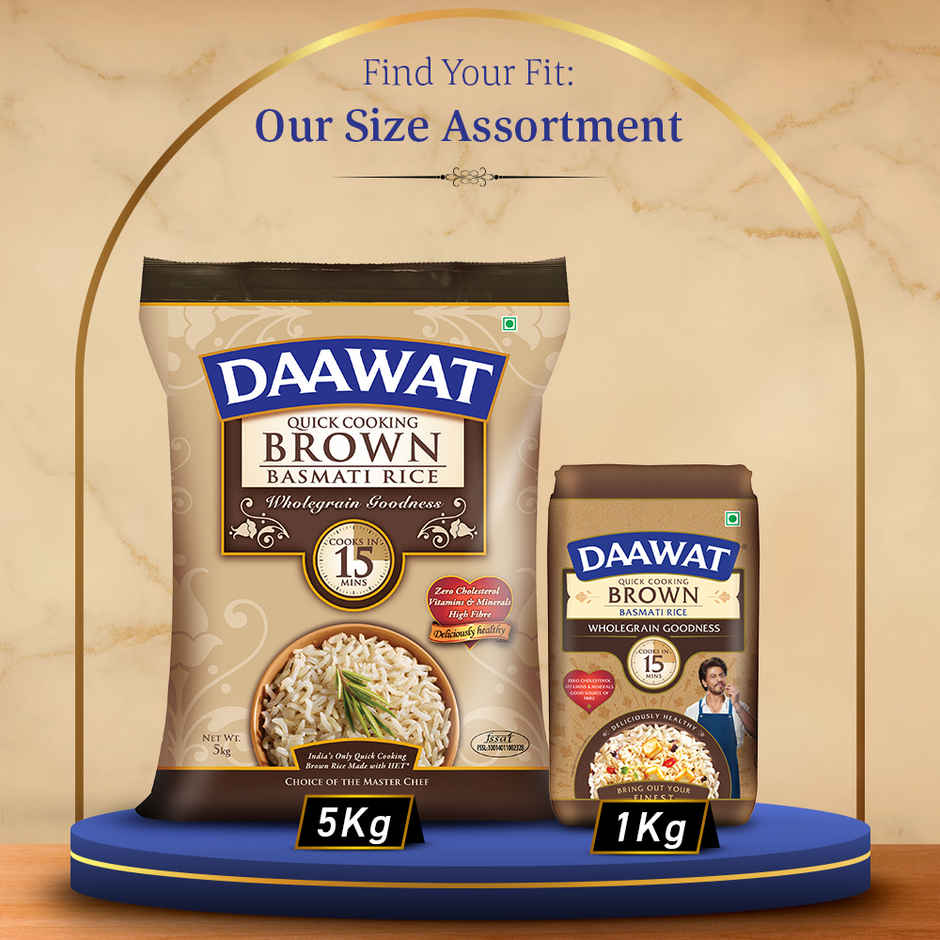 Daawat Brown Rice Poly Pouch