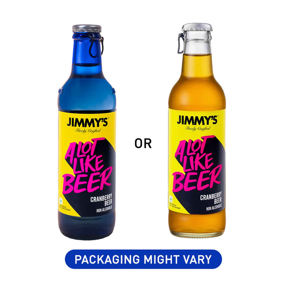 Jimmy's Cocktails Cranberry Non Alcoholic Beer