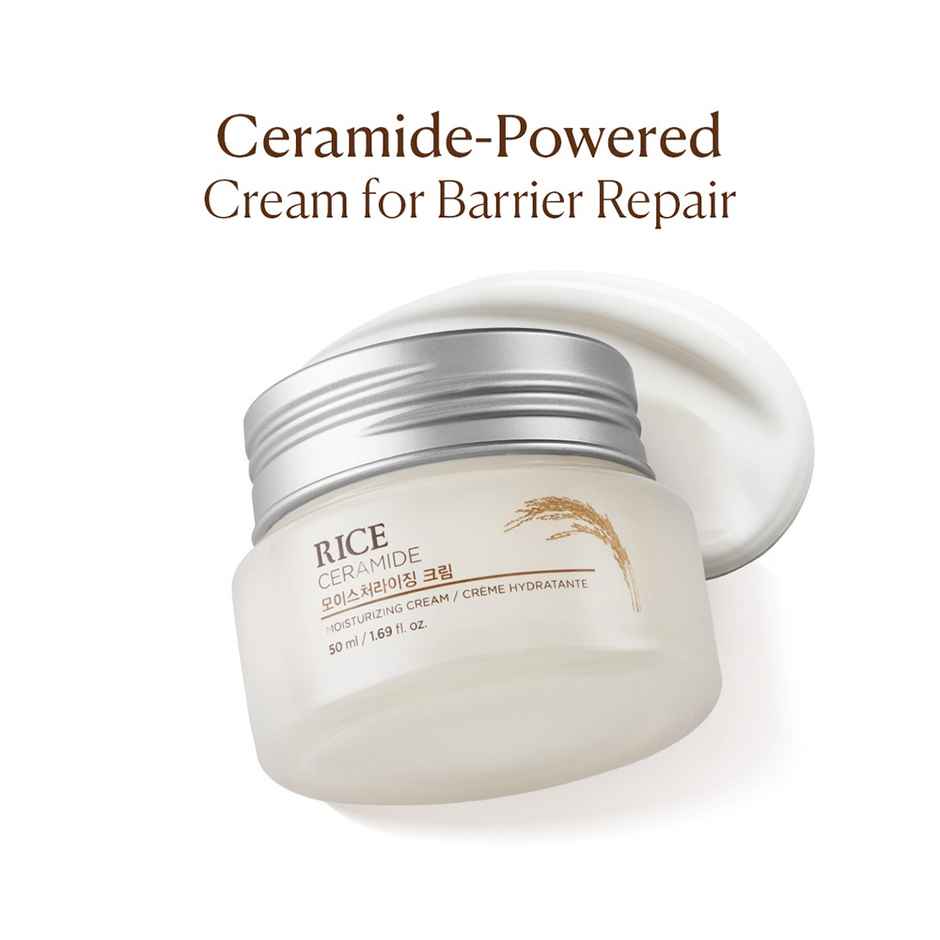 The Face Shop Rice & Ceramide Moisturizing Cream | Unisex