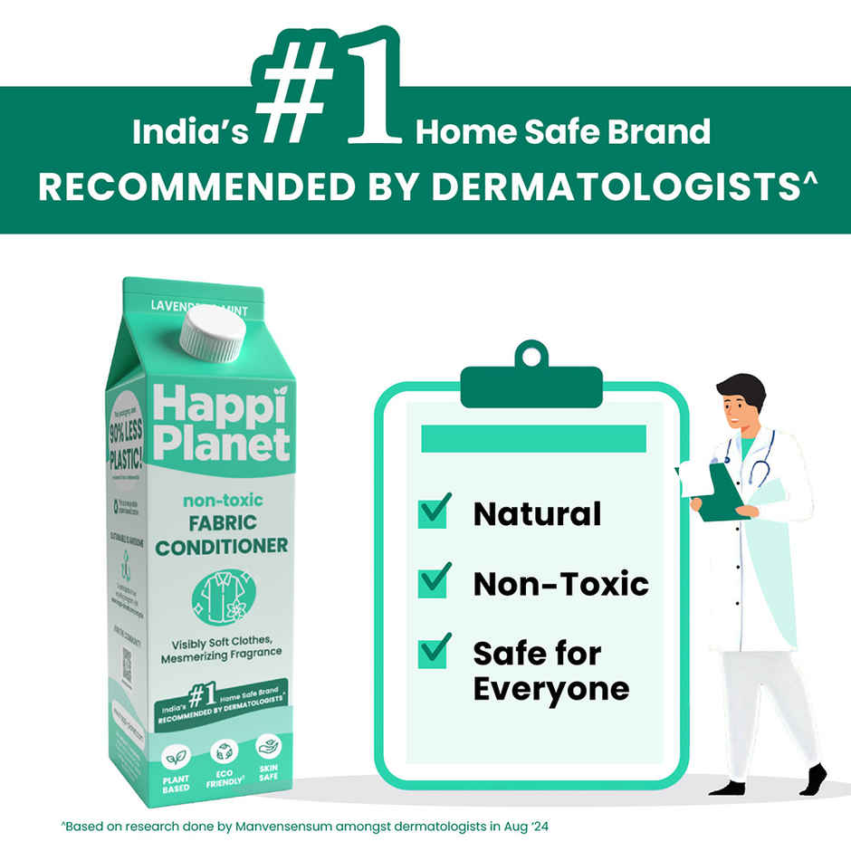 Happi Planet Natural Fabric Conditioner & Fabric Softener