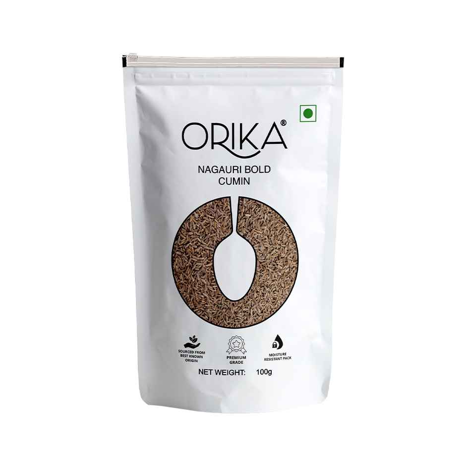 Orika Nagauri Cumin Whole | Sabut Jeera Pouch