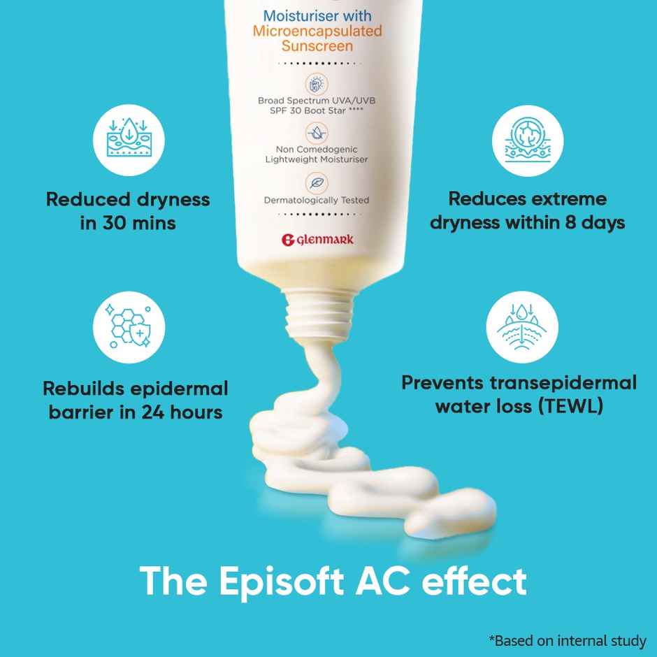 Glenmark Episoft Ac Moisturizer With Sunscreen SPF 30+
