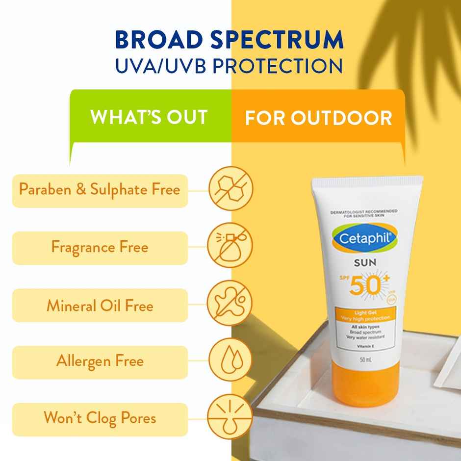 Cetaphil Sun SPF 50+ Light Gel