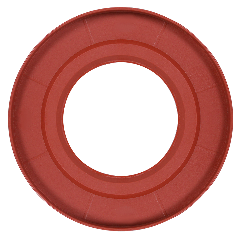 Anjali Super Durable Plastic Gas Cylinder Stand Stand Trolley | Hard Plastic | Red