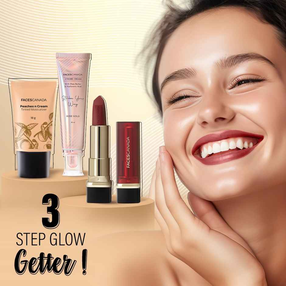 Faces Canada Peaches N Cream Tinted Moisturizer | Light 01 | Non Oily Lightly Tinted Bb Cream