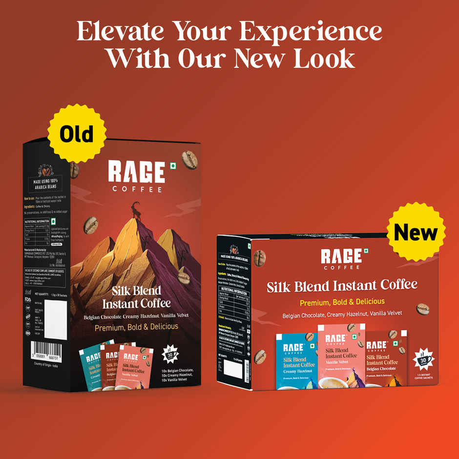 Rage Coffee Silk Blend Assorted Medium Roast Instant Coffee
