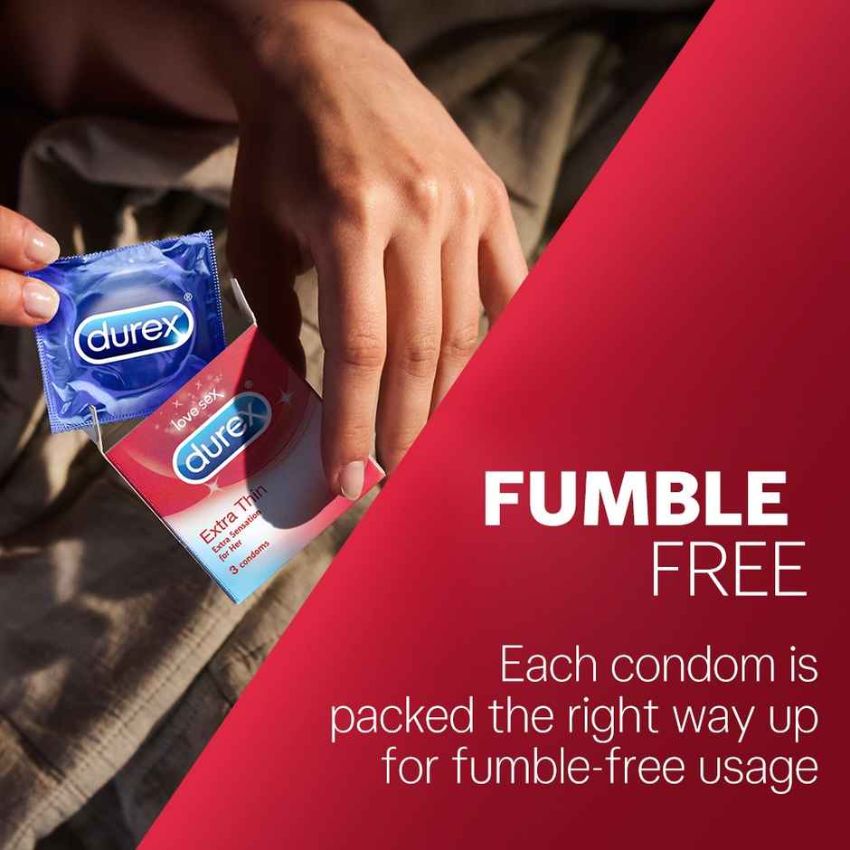 Durex Extra Thin Condom | Extra Thin Condoms