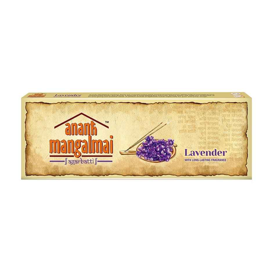 Ananth Mangalmai Lavender Agarbatti Incense Stick for Pooja, Worship, Prayer & Fragrance