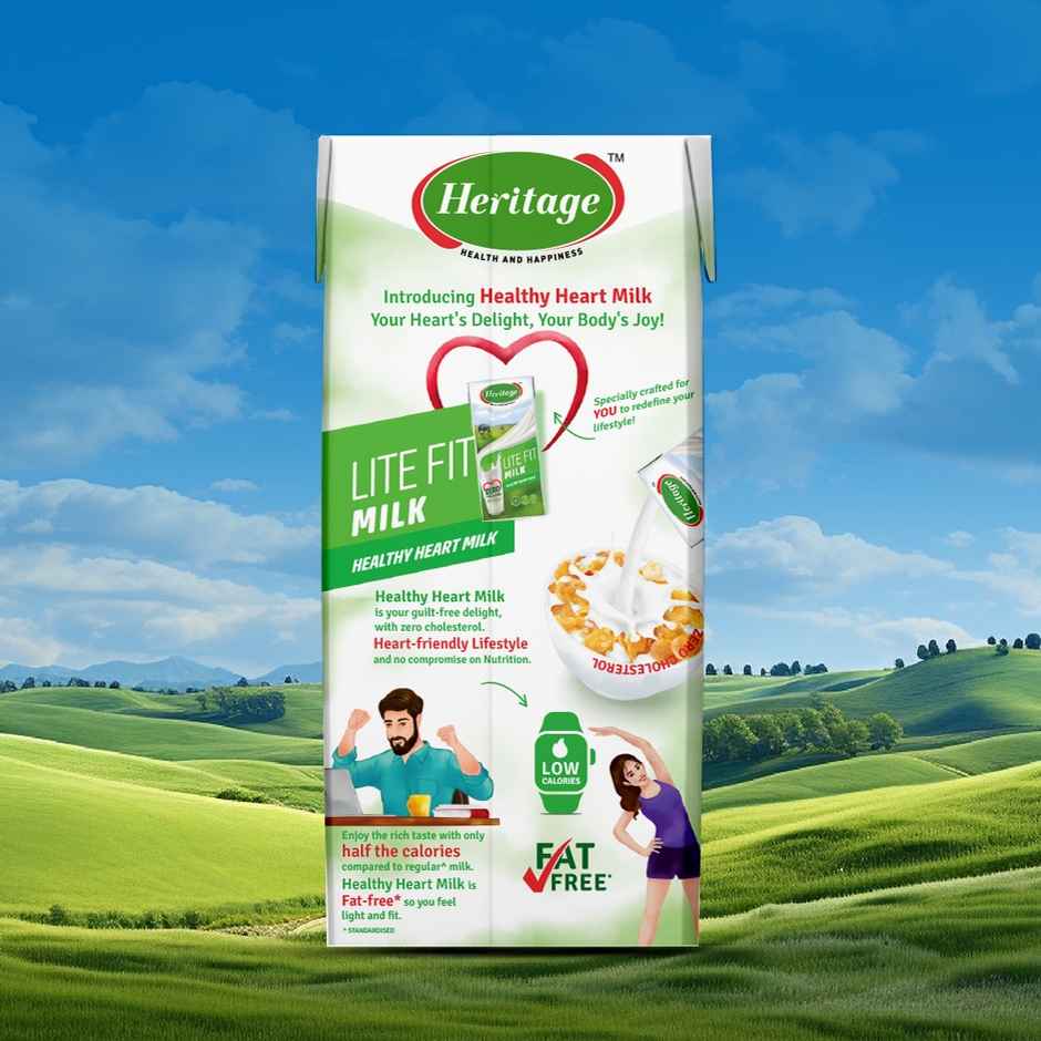 Heritage Lite Fit Tetra pack Milk
