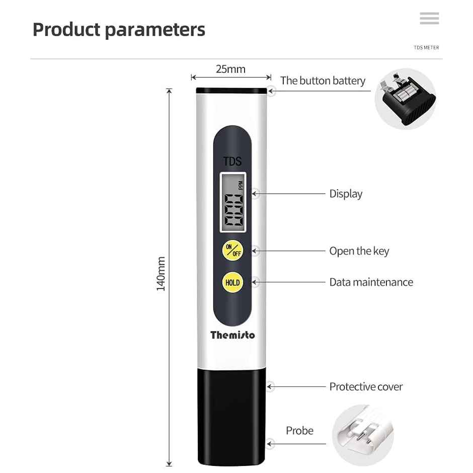 Themisto Th-Tds10 Digital Tds Meter