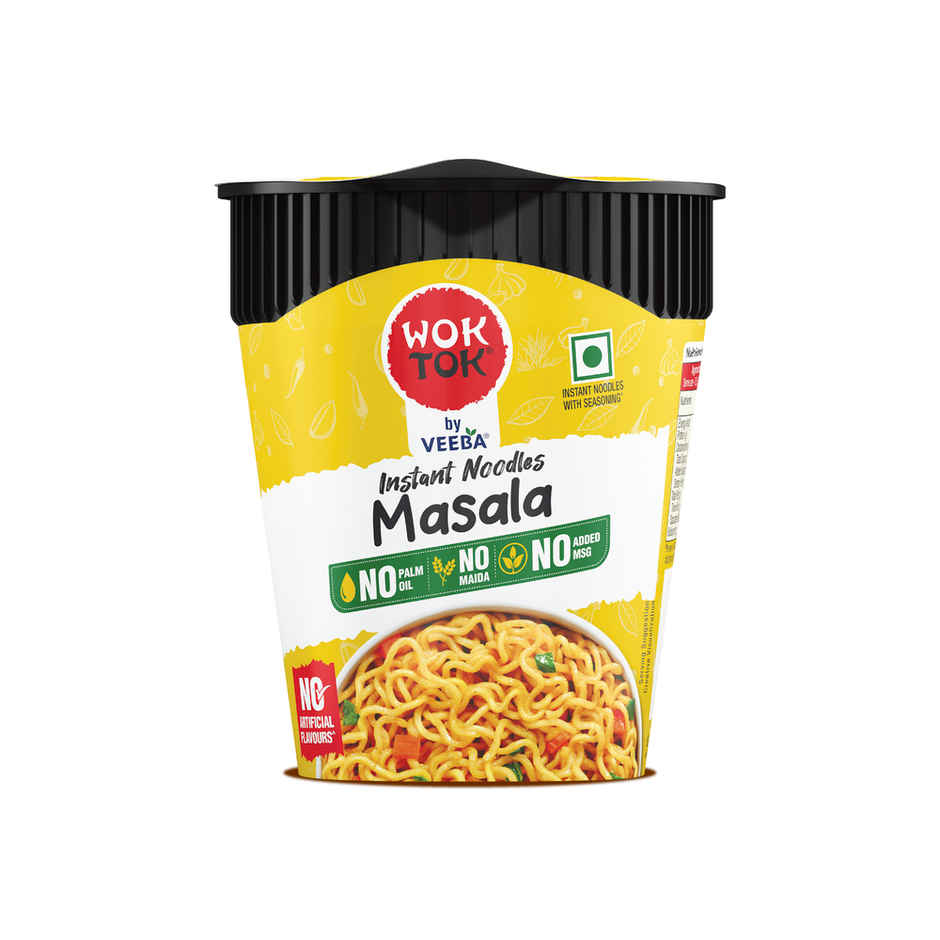 Wok Tok by Veeba Instant Cup Noodles Masala