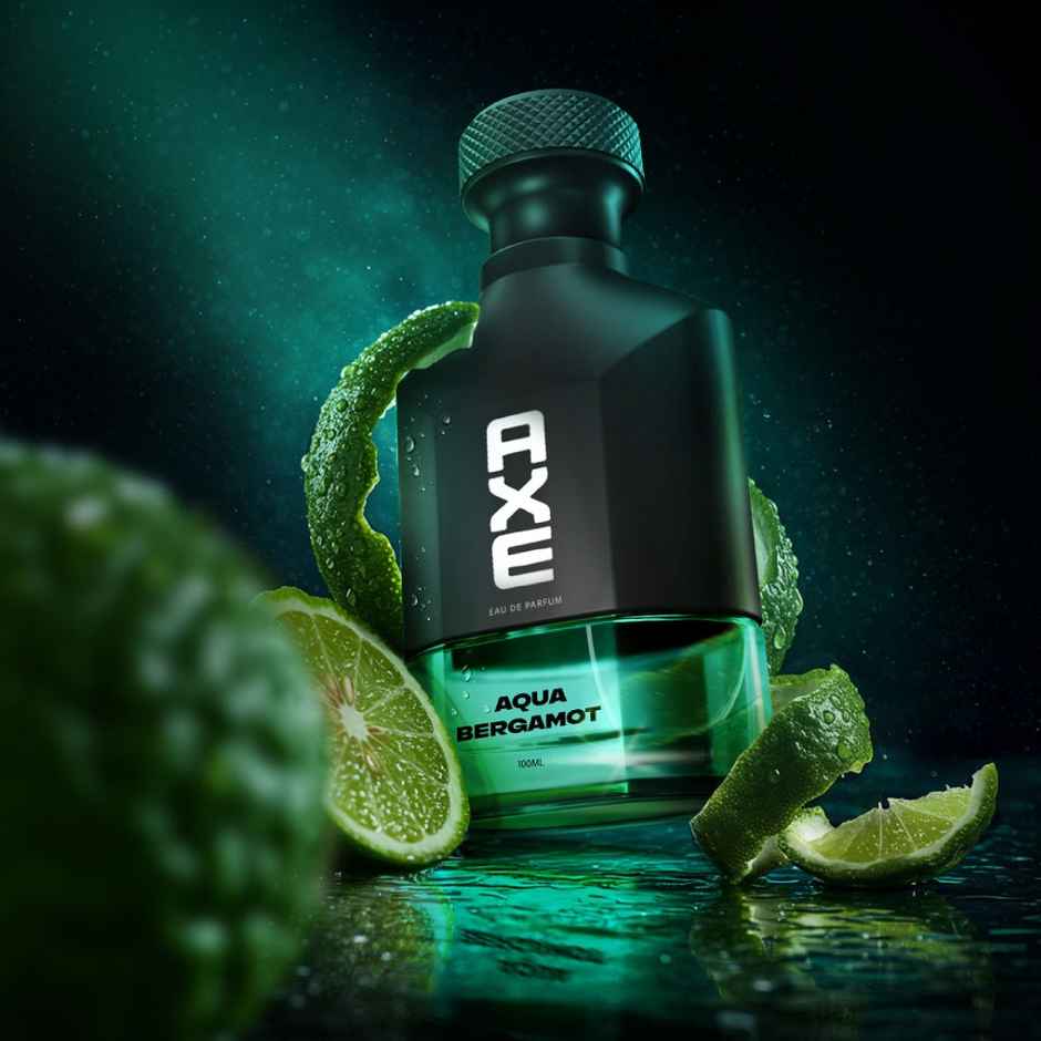 Axe Premium Luxury Perfumes | Aqua Bergamot 12 hours long lasting Fragrance