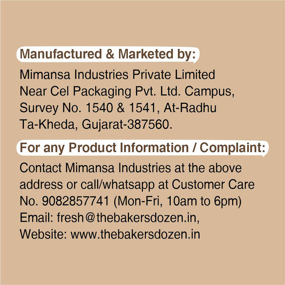 The Baker's Dozen Choco Chip Cake |Eggless Cake | Chocolate Cake | Tea Cake | Made with Cocoa Powder