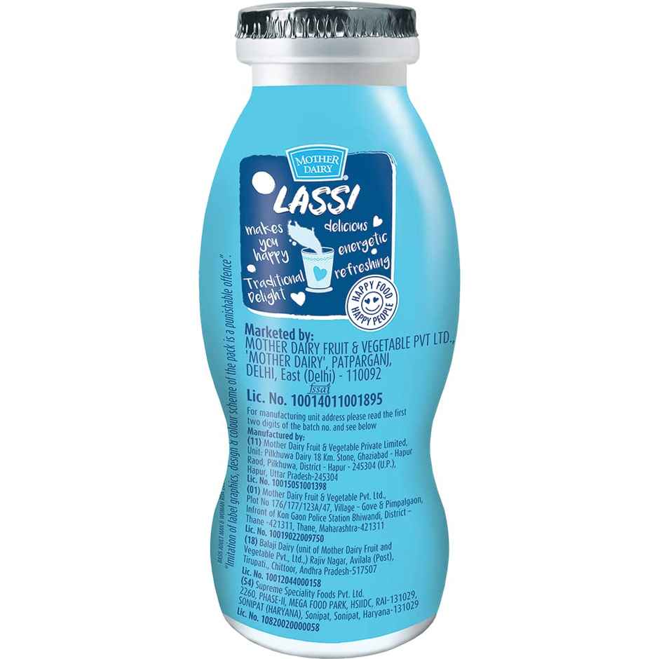 Mother Dairy Sweet Lassi