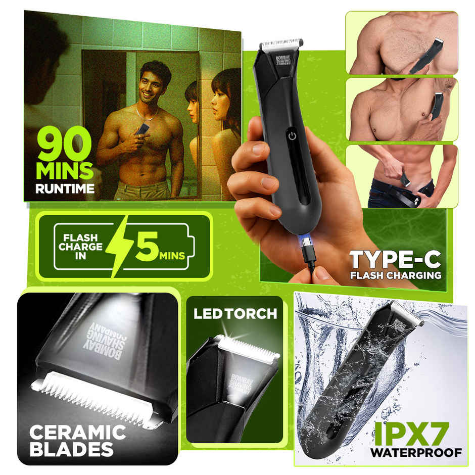 Bombay Shaving Company Blo Body and Balls Groomer for Men