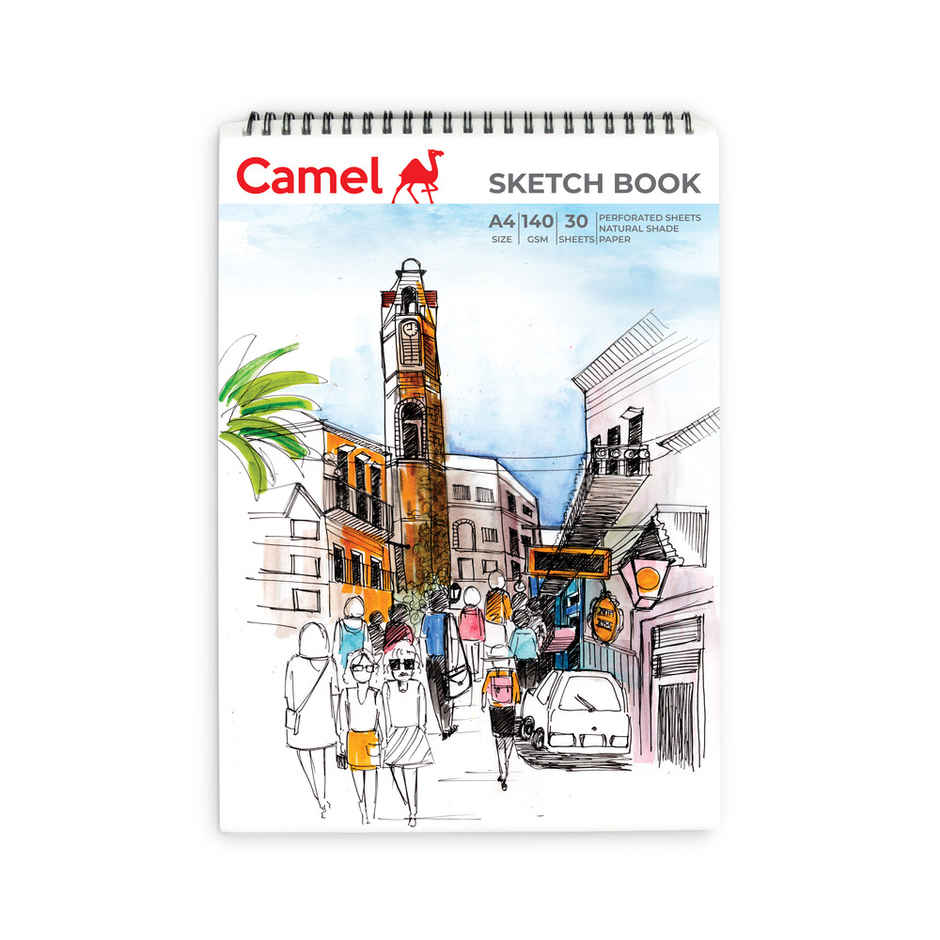 Camel 140 GSM 30 Sheets Sketch book A4