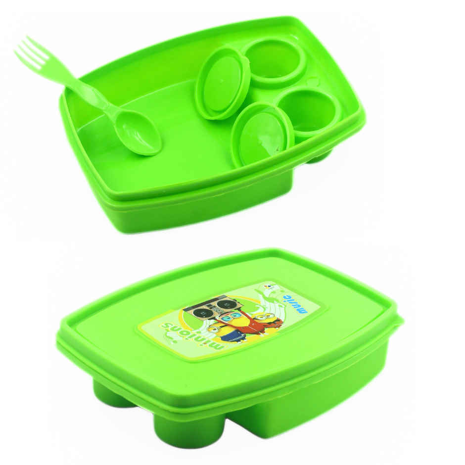 Minion Kids Lunch Box Set - Assorted color