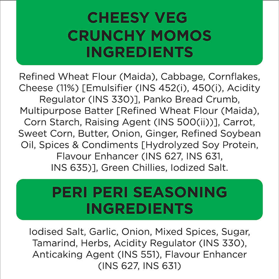 Prasuma Crunchy Cheesy Veg Momos | Kurkure