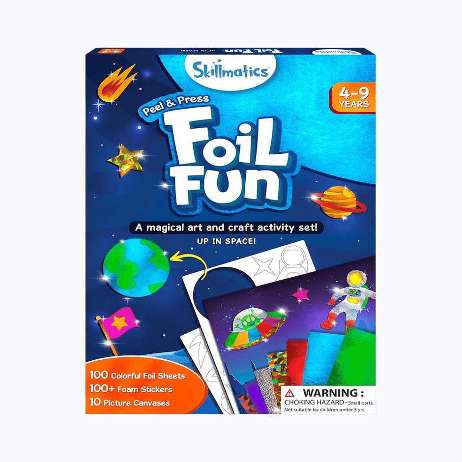 Skillmatics Foil Fun - Up In Space Art & Craft Game (4 - 9 Years)