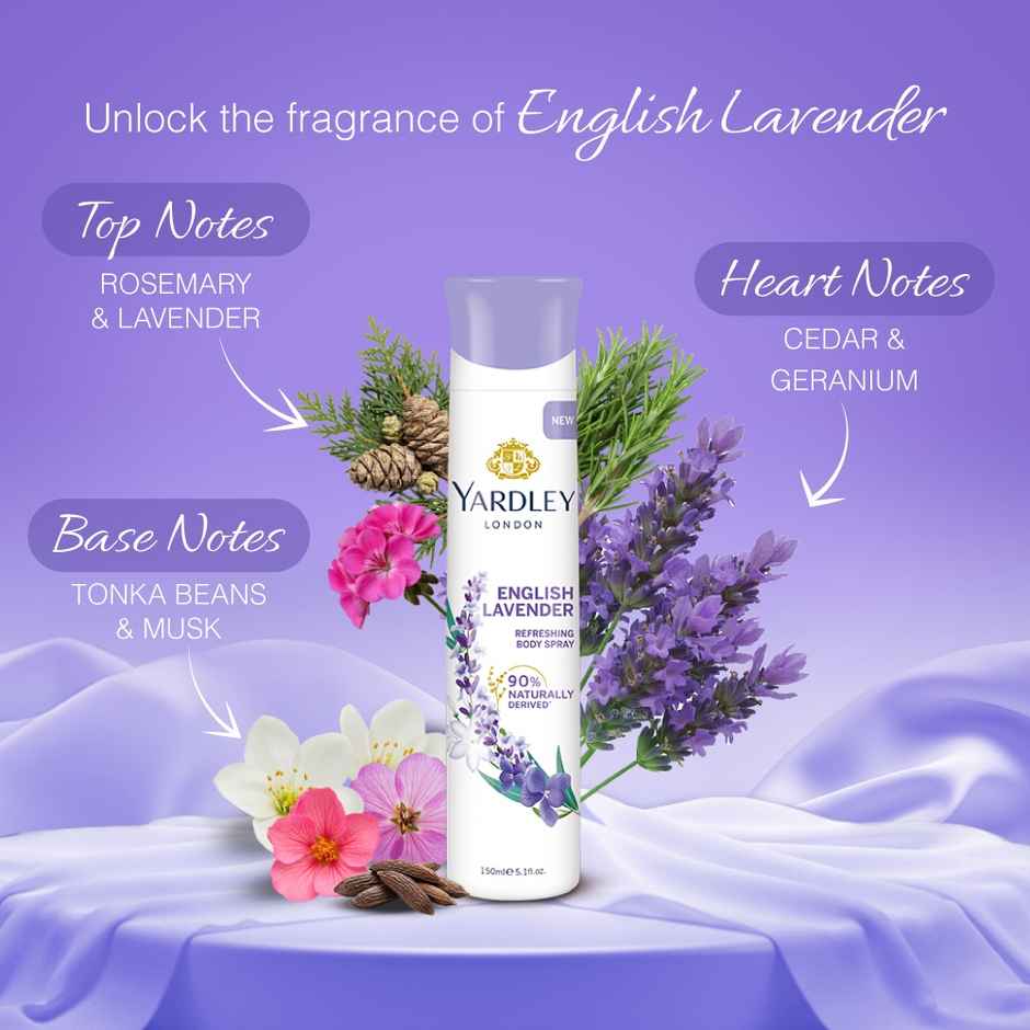 Yardley London English Lavender Deo for Women