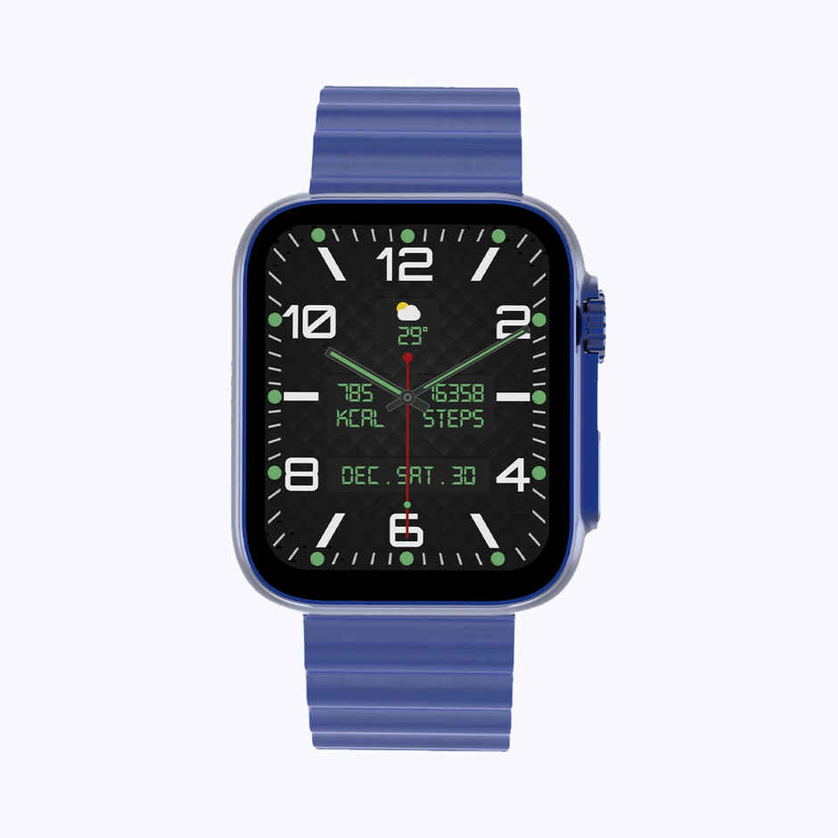 Fire-Boltt Supernova Smartwatch | 1.78" AMOLED Display | BT Calling - Blue