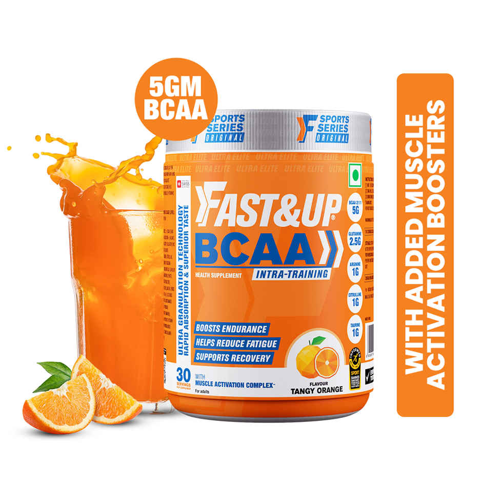 Fast&Up BCAA with Glutamine, Arginine & Citrulline Orange Flavour