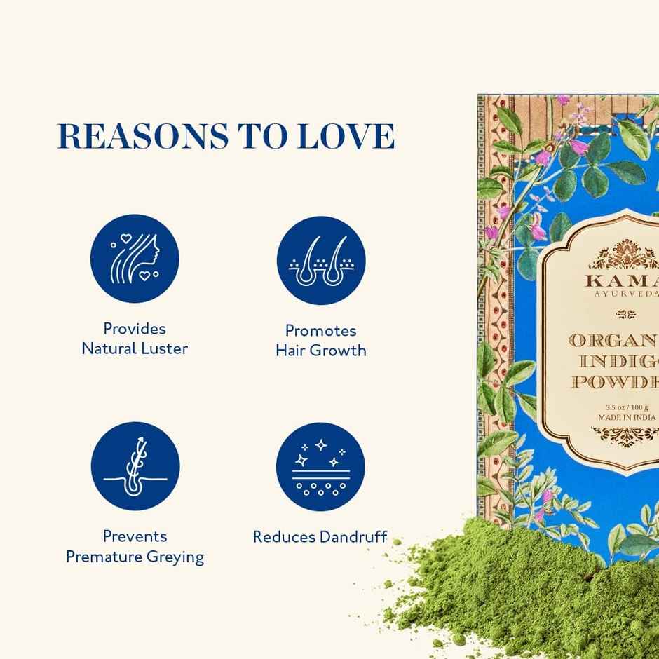 Kama Ayurveda Organic Indigo Powder