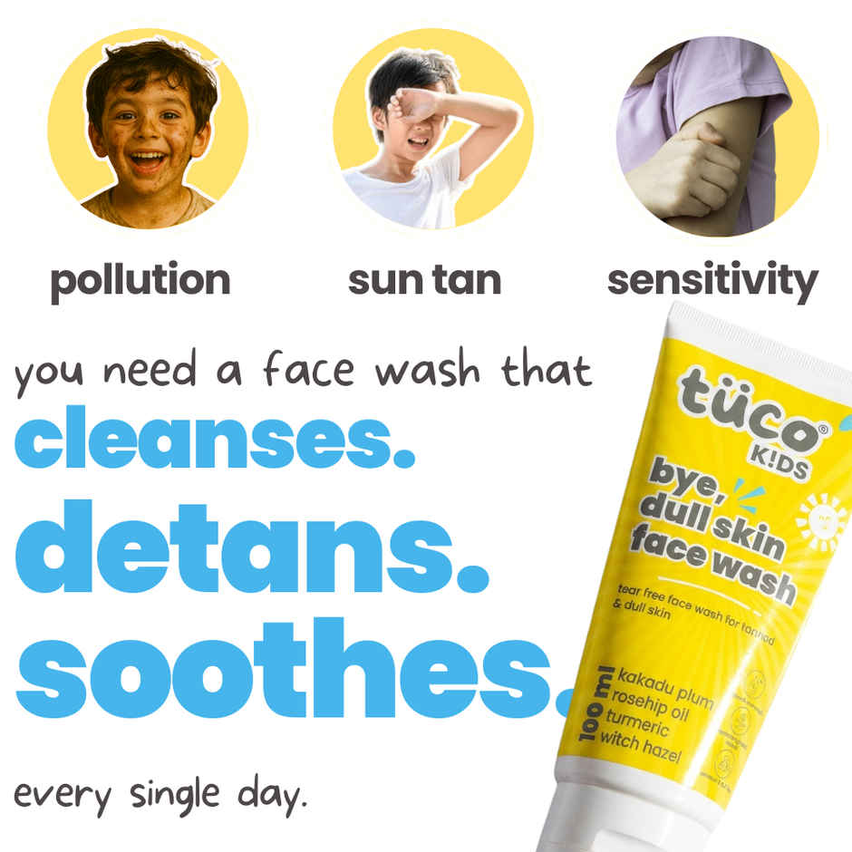 Tuco Kids Anti Dull Skin Facewash