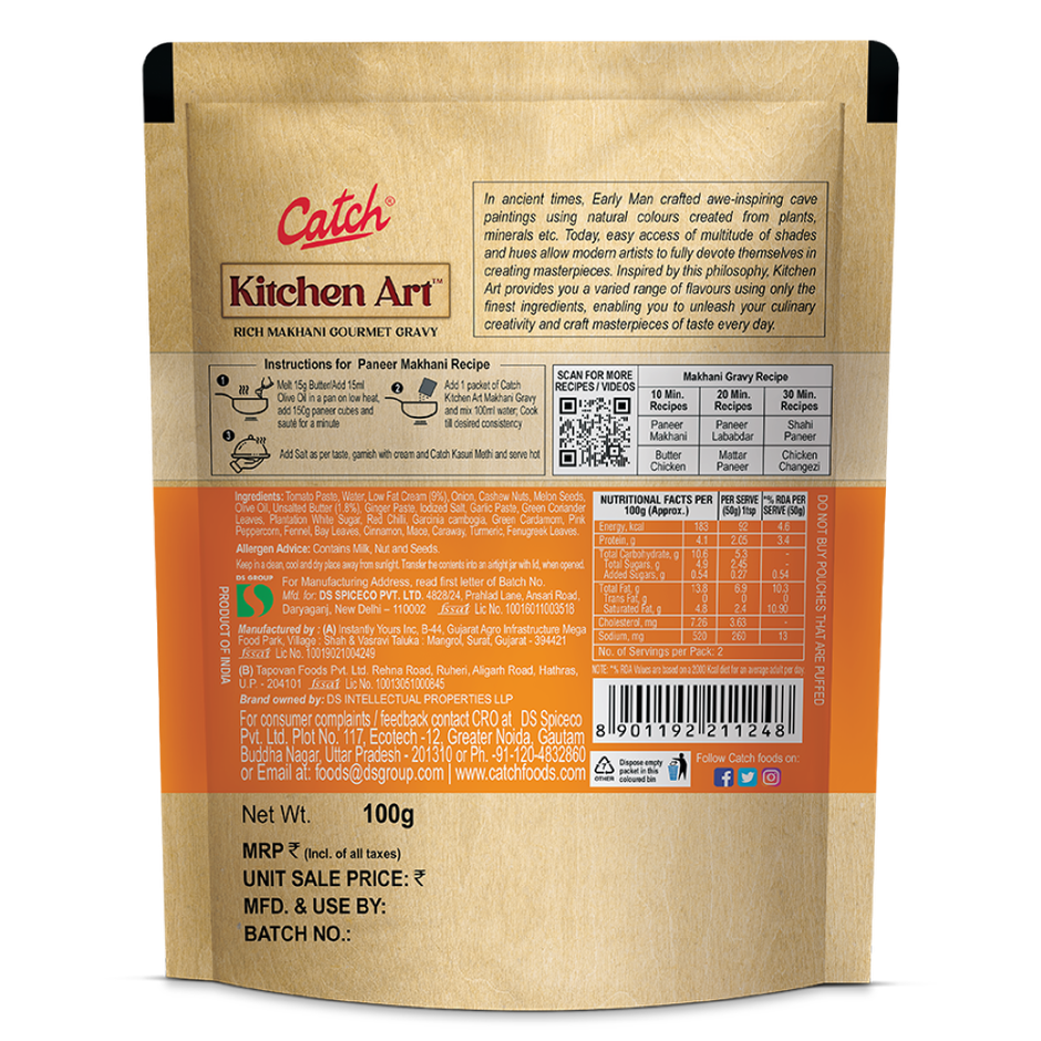 Catch Makhani Gravy Pouch